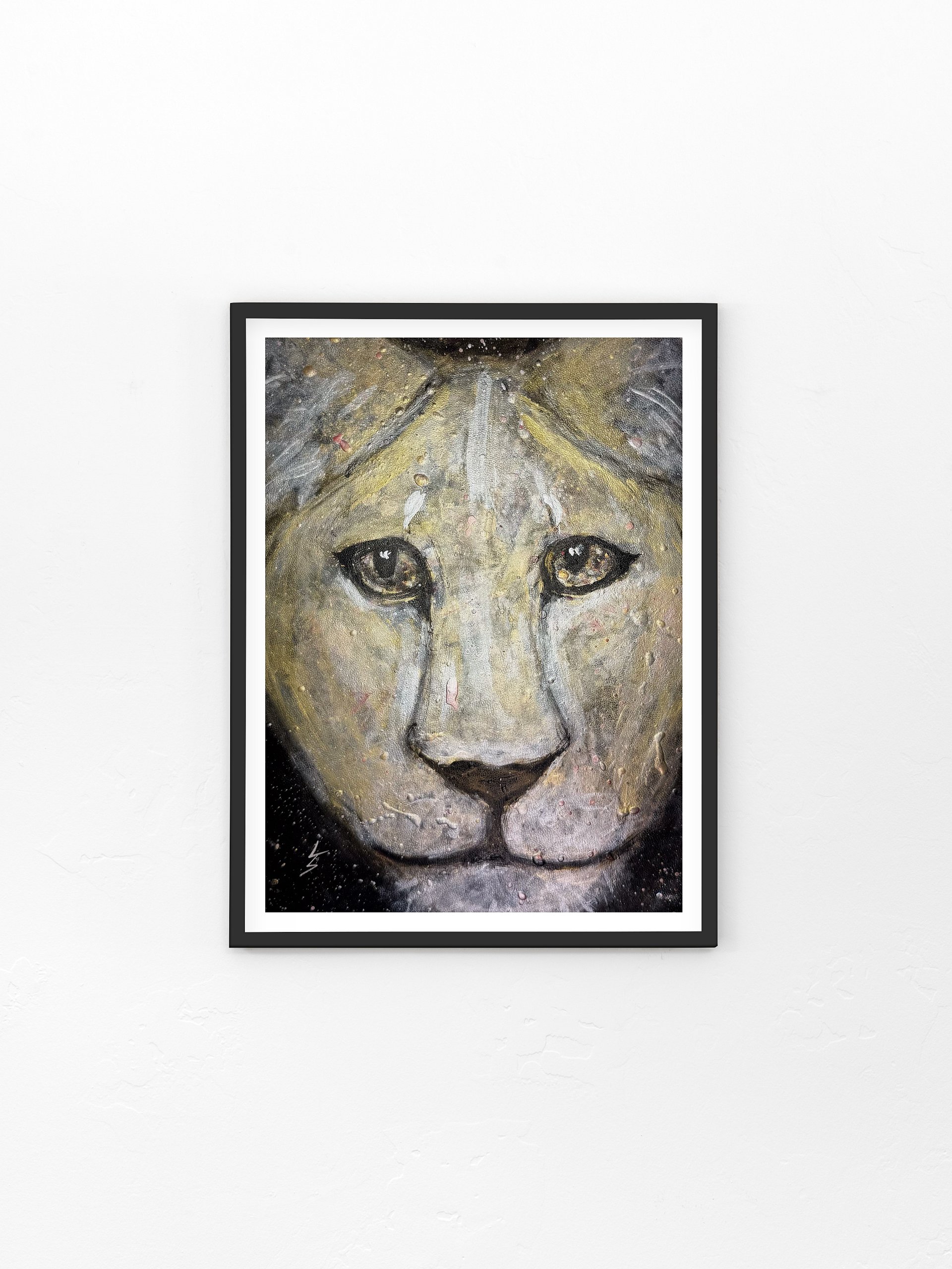 Cosmic Lioness Print product image (1)
