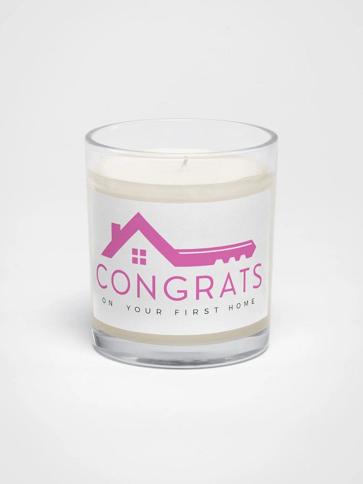 Congrats on Your First Home Soy Wax Candle product image (1)