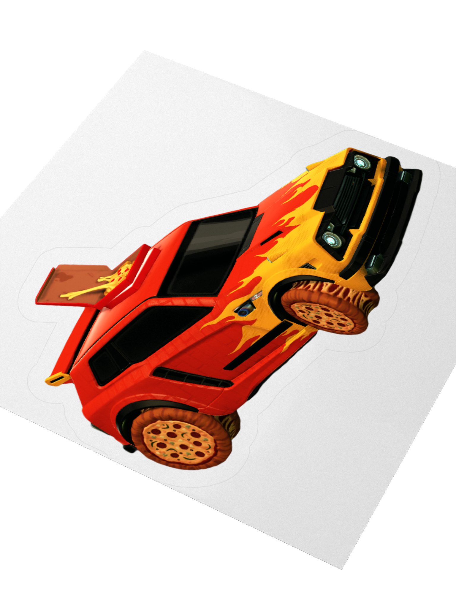 Pizza Fennec Sticker product image (7)