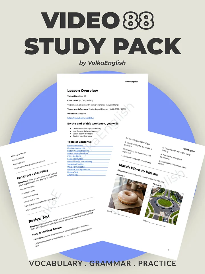 Video 88 Study Pack product image (1)