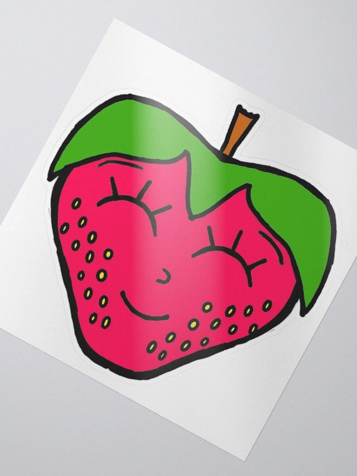 strawberry sticker product image (2)