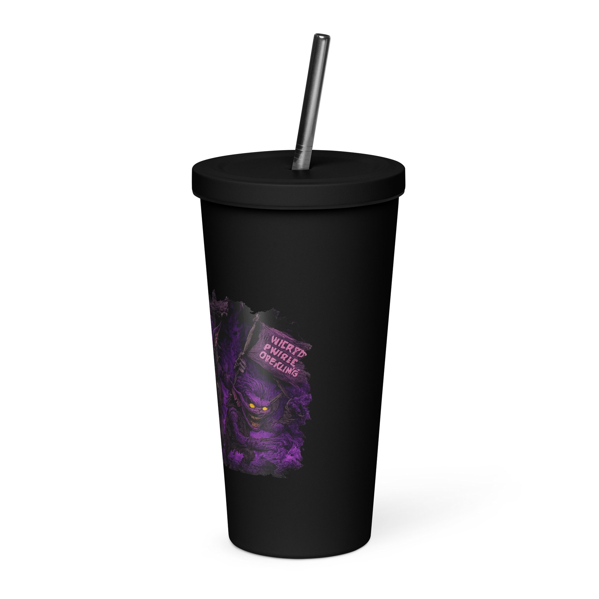 Wicked Purple Trio Gremlin Insulated Tumbler product image (3)