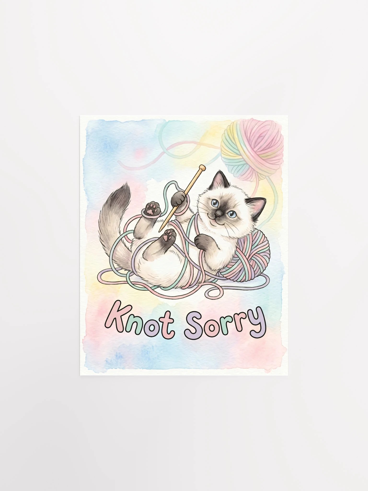 Yarn Tangle Birman Poster product image (25)
