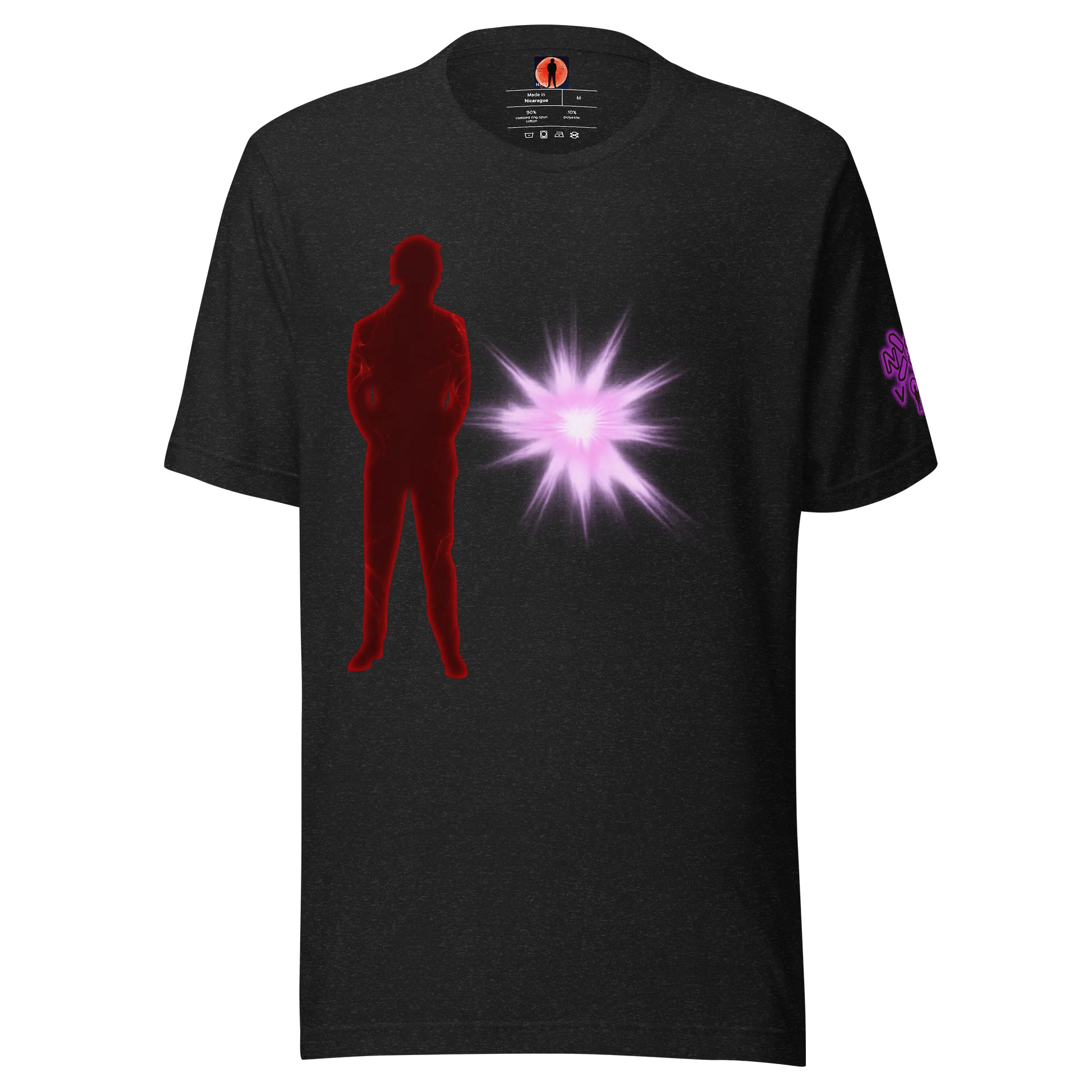 Neon Burst Silhouette Tee product image (1)