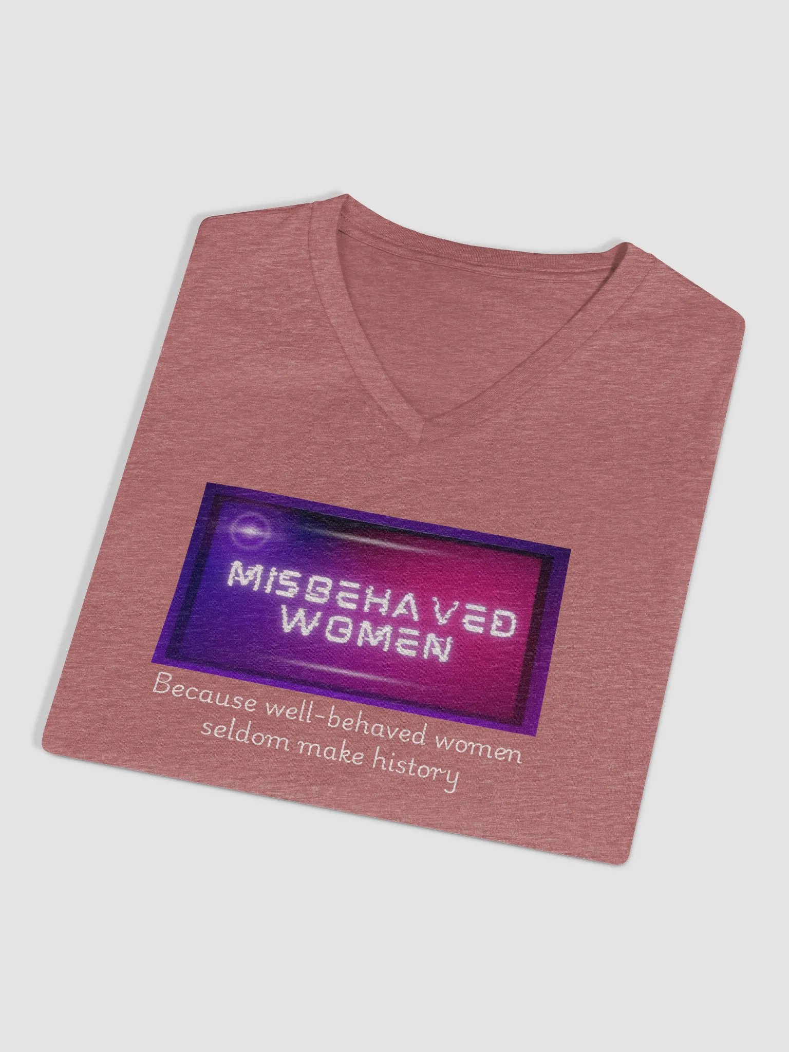 MBW Women's Relaxed V-Neck T-Shirt product image (14)