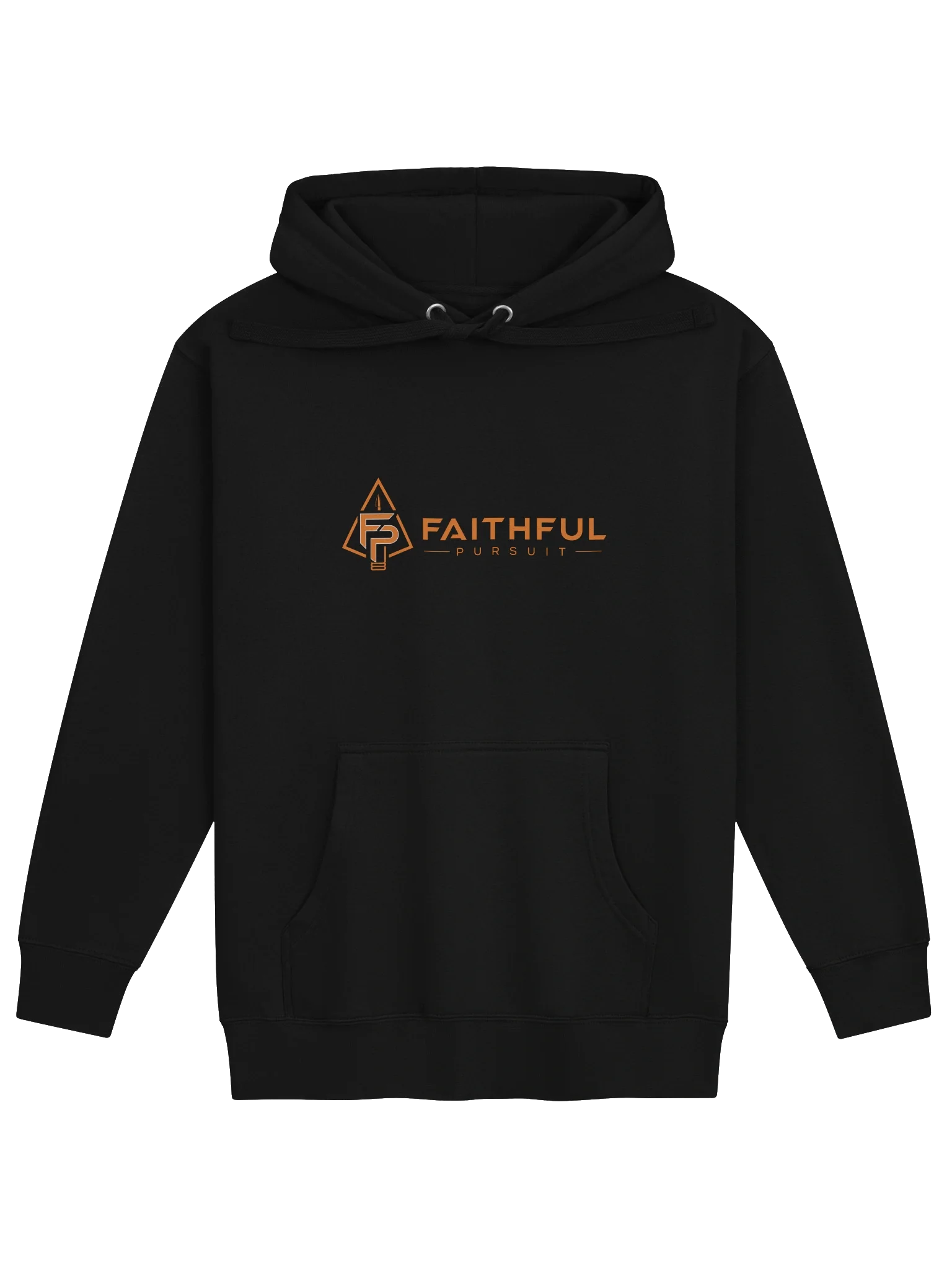 FaithfulPursuit Unisex Premium Hoodie – Black