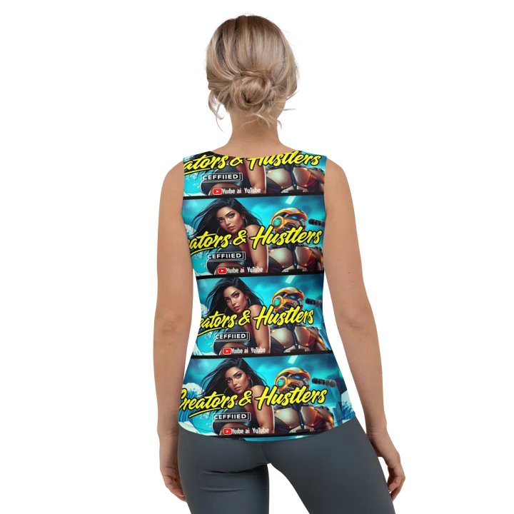Creators and hustlers woman's tank top product image (2)