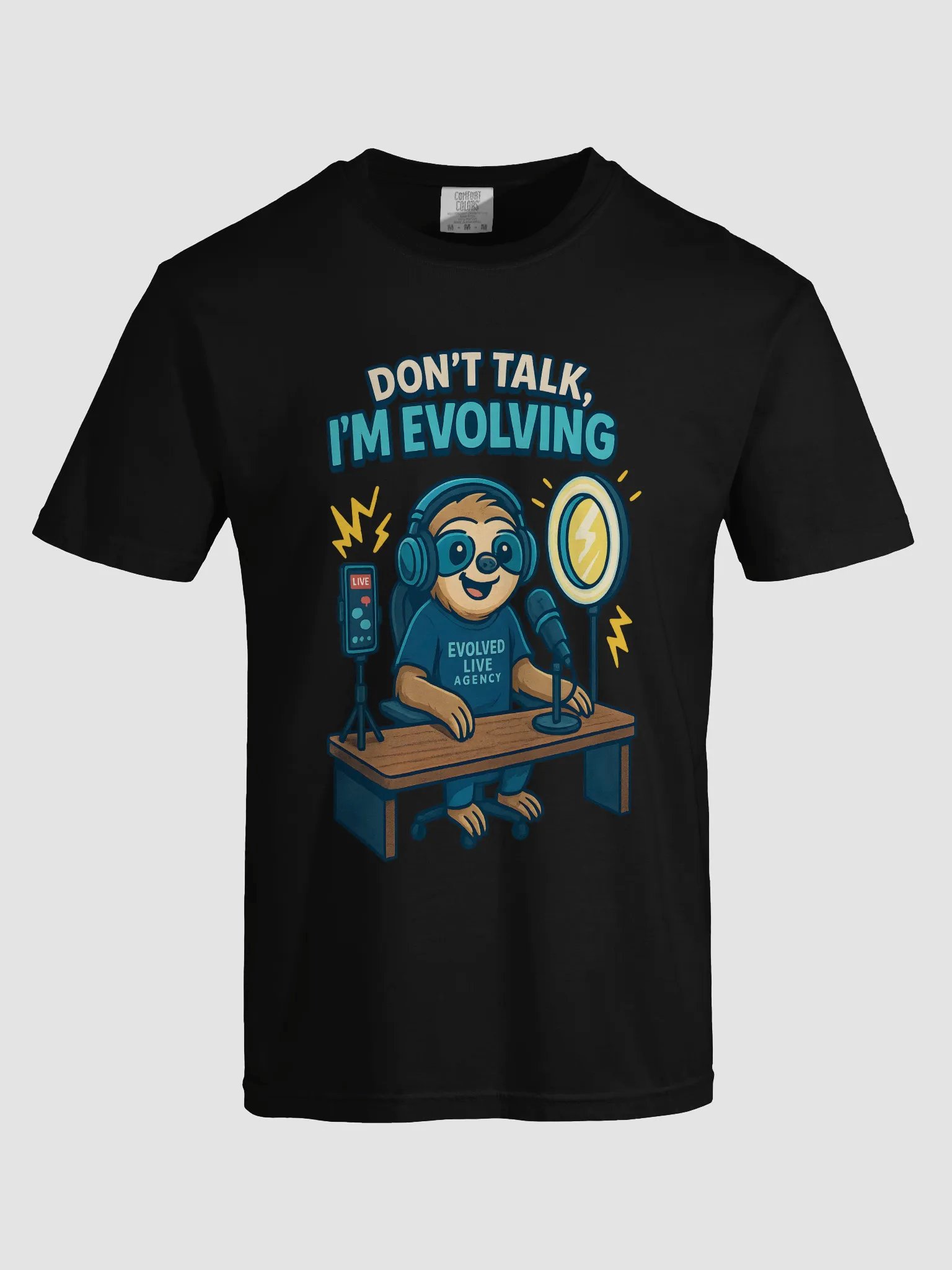 Evolving Sloth Graphic Tee product image (5)