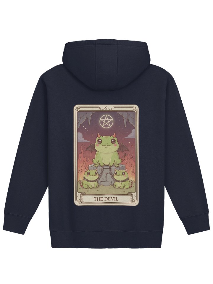 The Devil - Tarotoads! - Unisex Custom-made Heavy Cotton Hoodie product image (1)