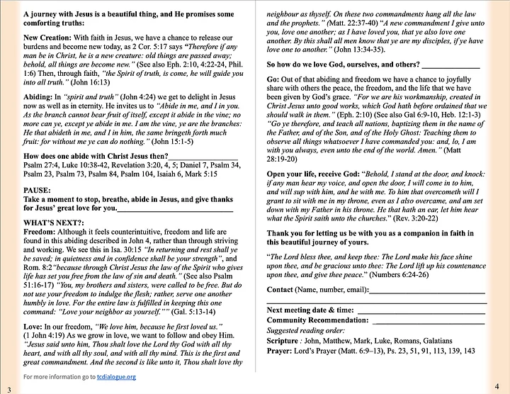 Basic Gospel Printout - KJV product image (2)