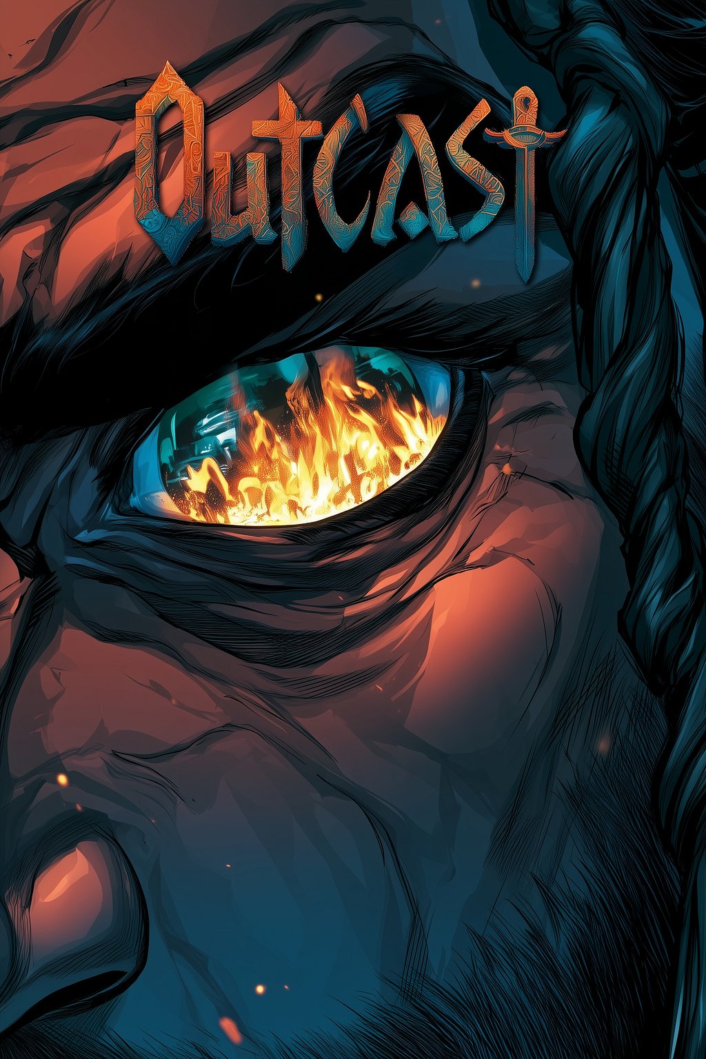 Outcast comic book, issue 7 cover art