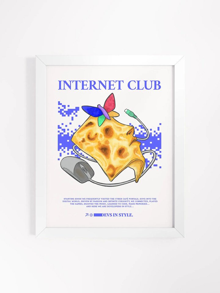 Cyber Café Nostalgia Poster product image (9)