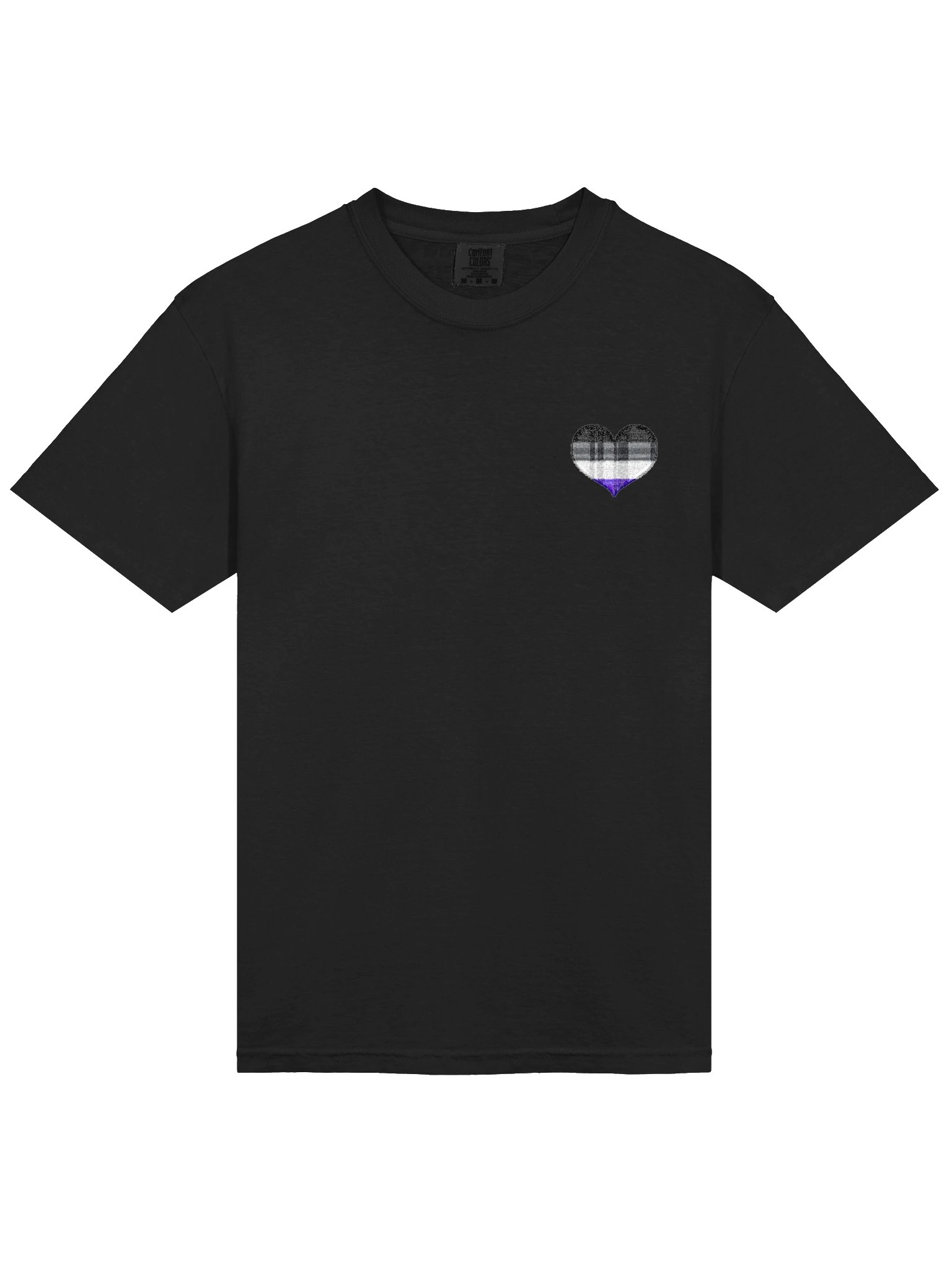 Asexual Pride Flannel Pride Tee product image (3)