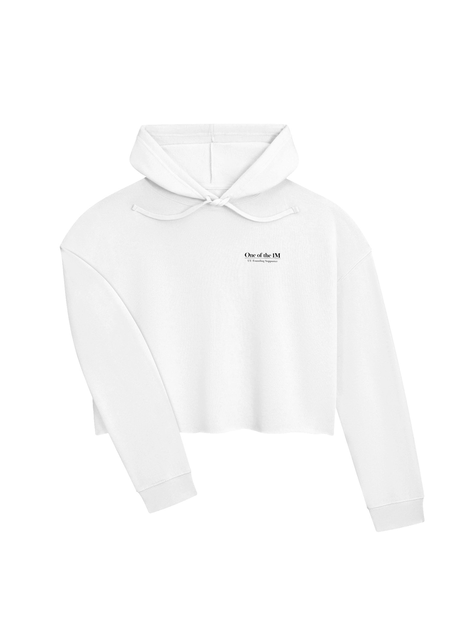 Cropped Hoodie (White) product image (3)
