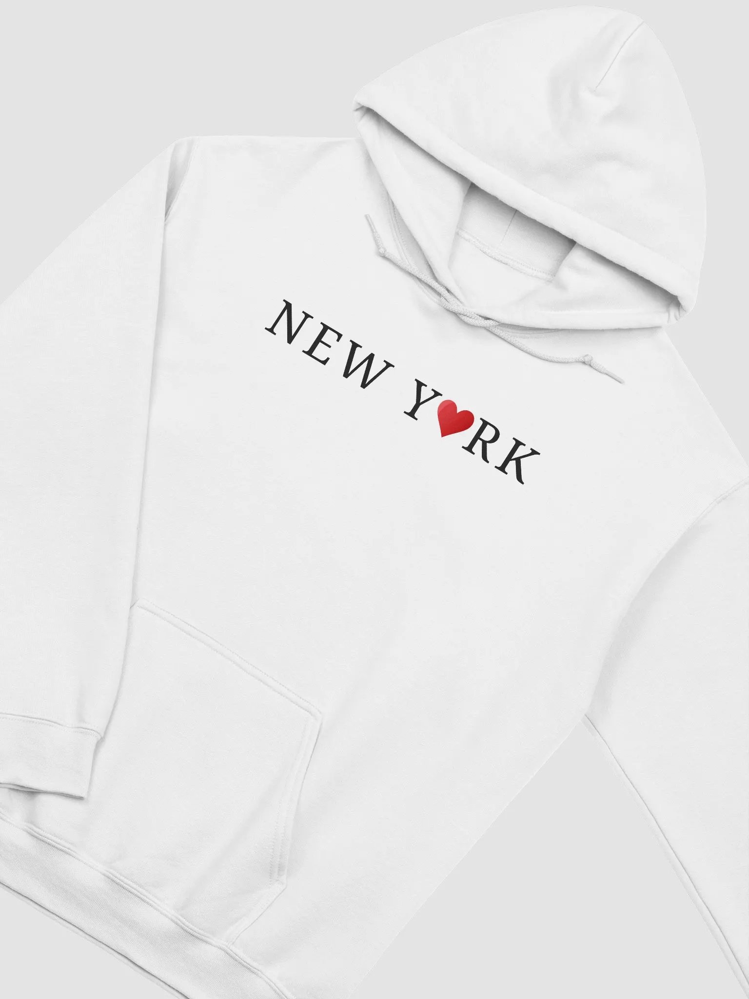 'New York" Red Heart Unisex Adventure Hoodie product image (1)