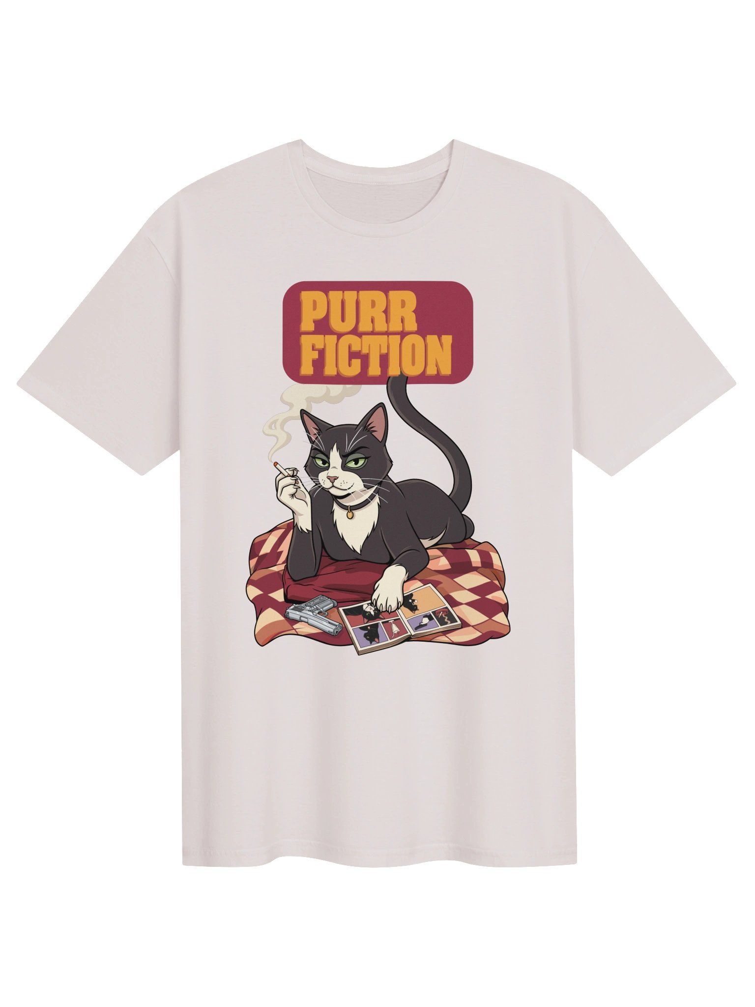 Purr Fiction Poster Tee product image (52)