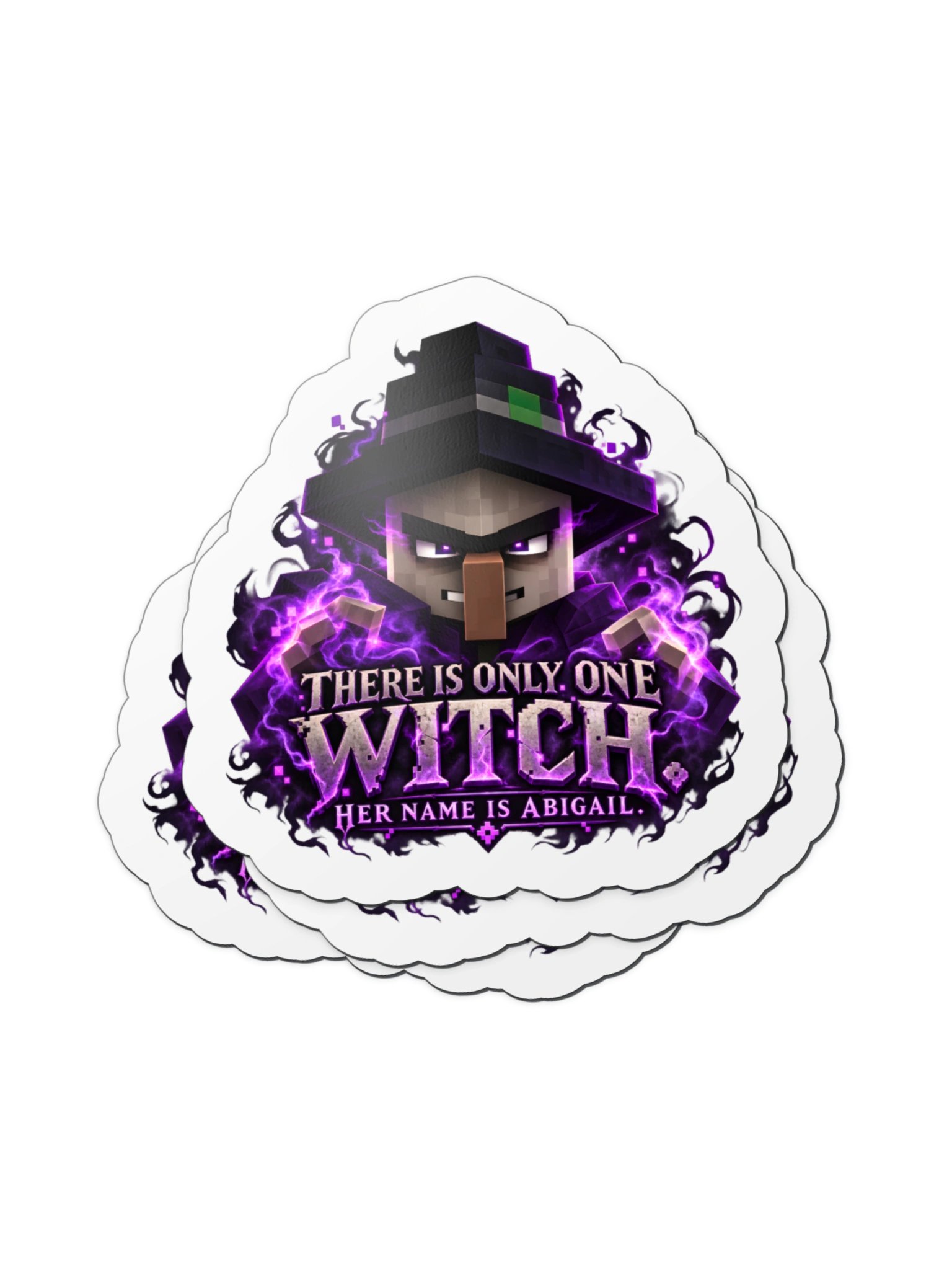 There Is Only One Witch: Abigail Magnet – 4" × 4" product image (2)