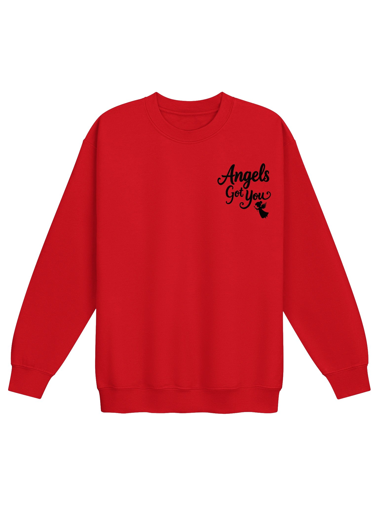 Embroidred Angels Got You Girls Sweatshirt product image (11)