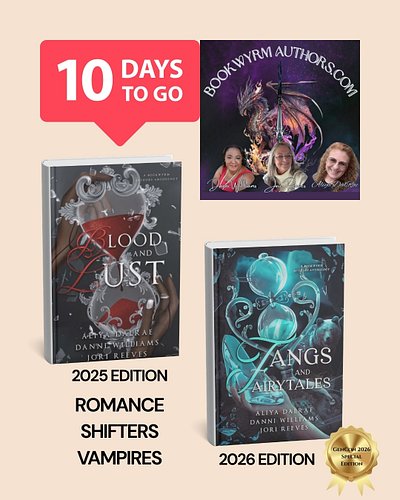 BL00D AND LUST SOLD OUT LAST YEAR. LIMITED QUALITIES ARE RETURNING THIS YEAR. ALONG WITH THE NEW #bookwyrmauthorsanthology FA...