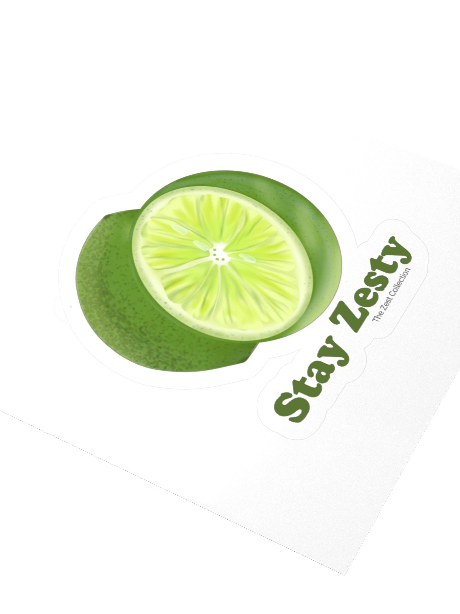 Stay Zesty – Kiss Cut Stickers product image (8)