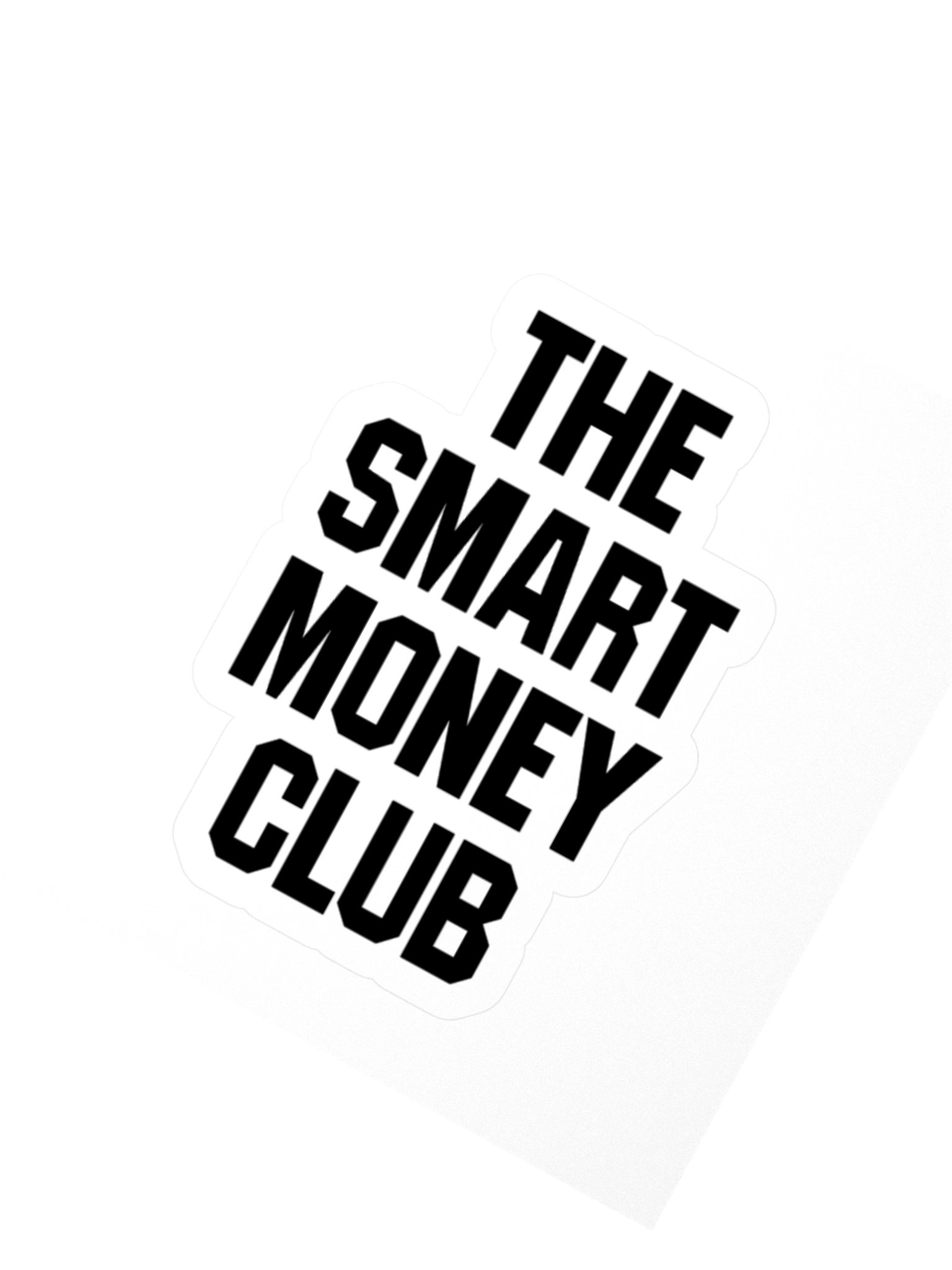 The Smart Money Club Sticker product image (3)