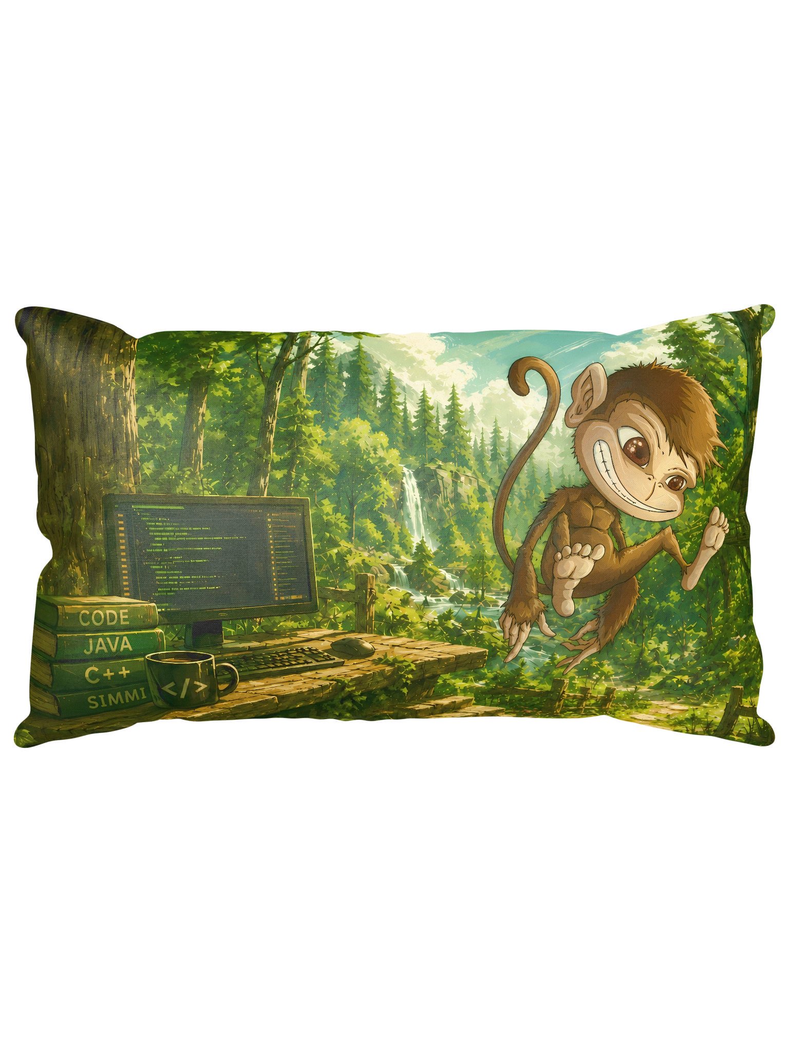 jMonkeyEngine Nature small pillow product image (5)