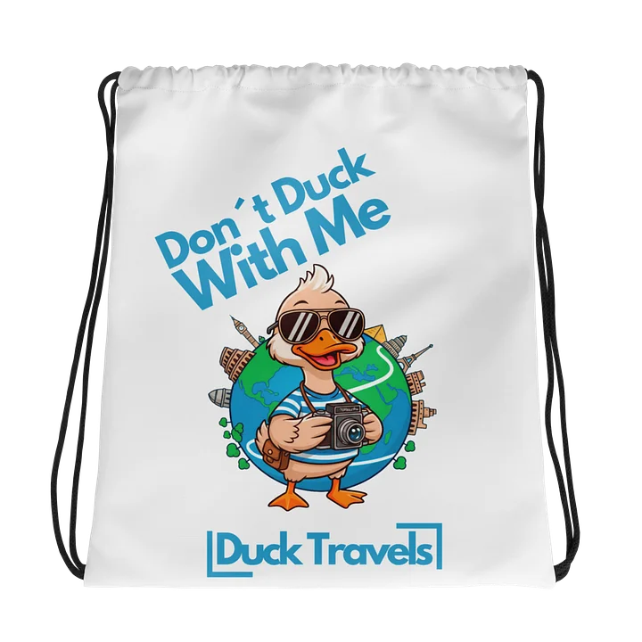 "Don't Duck With Me" Drawstring Bag product image (1)