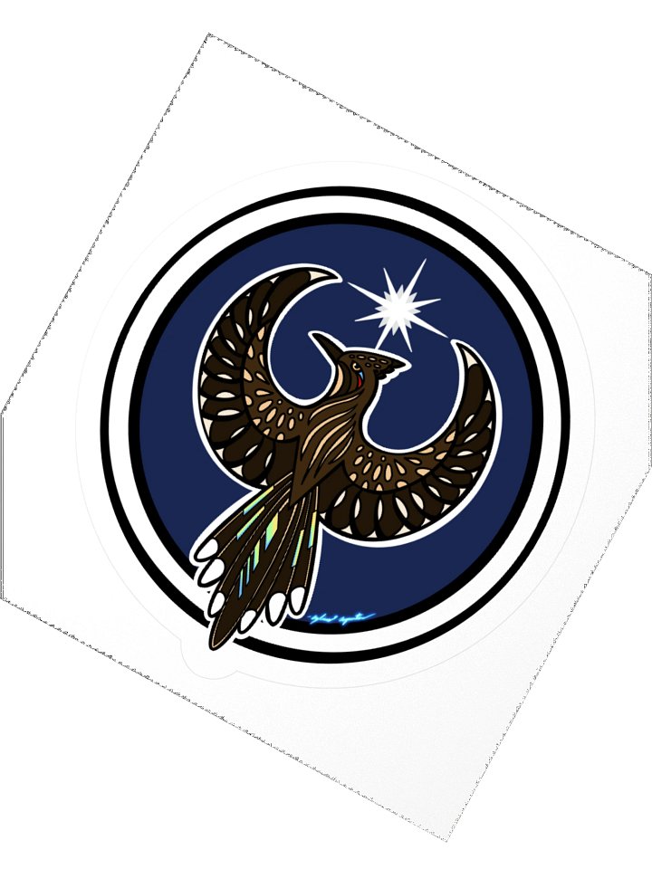 Greater Roadrunner- Resistance. NM. (sticker) product image (2)