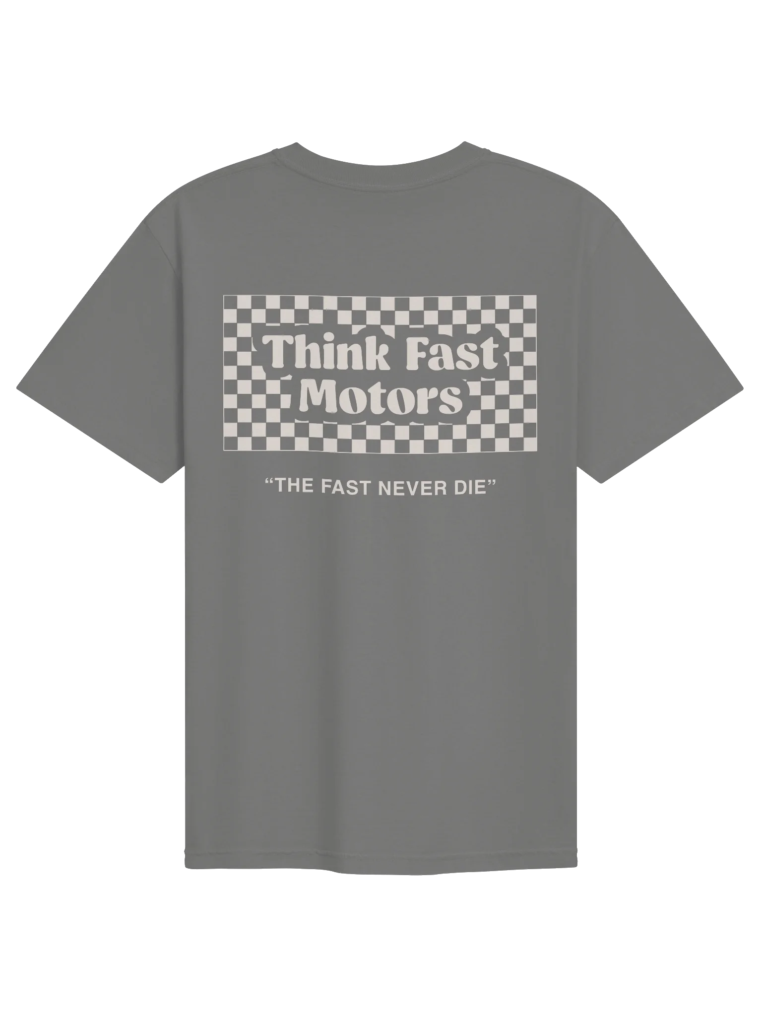 The Fast Never Die Tee - Grey product image (2)