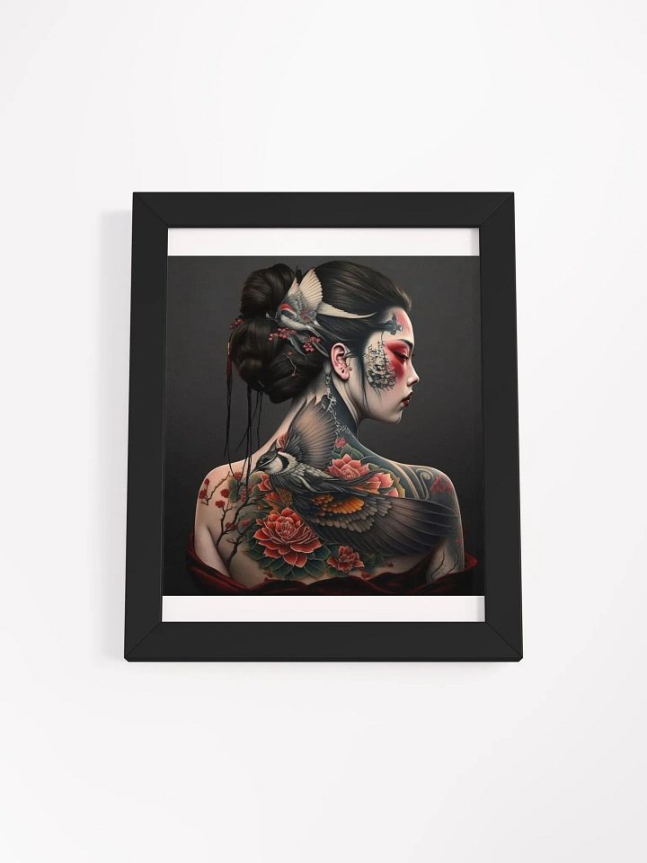 Ornate Inked Beauty Framed Poster product image (3)