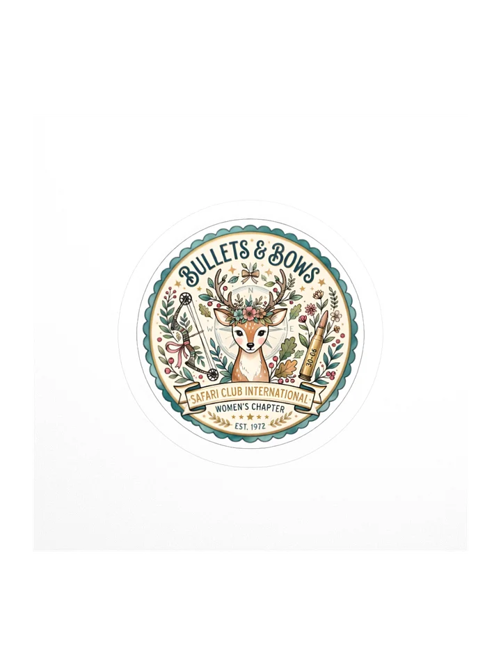 Bullets & Bows Club Sticker product image (1)