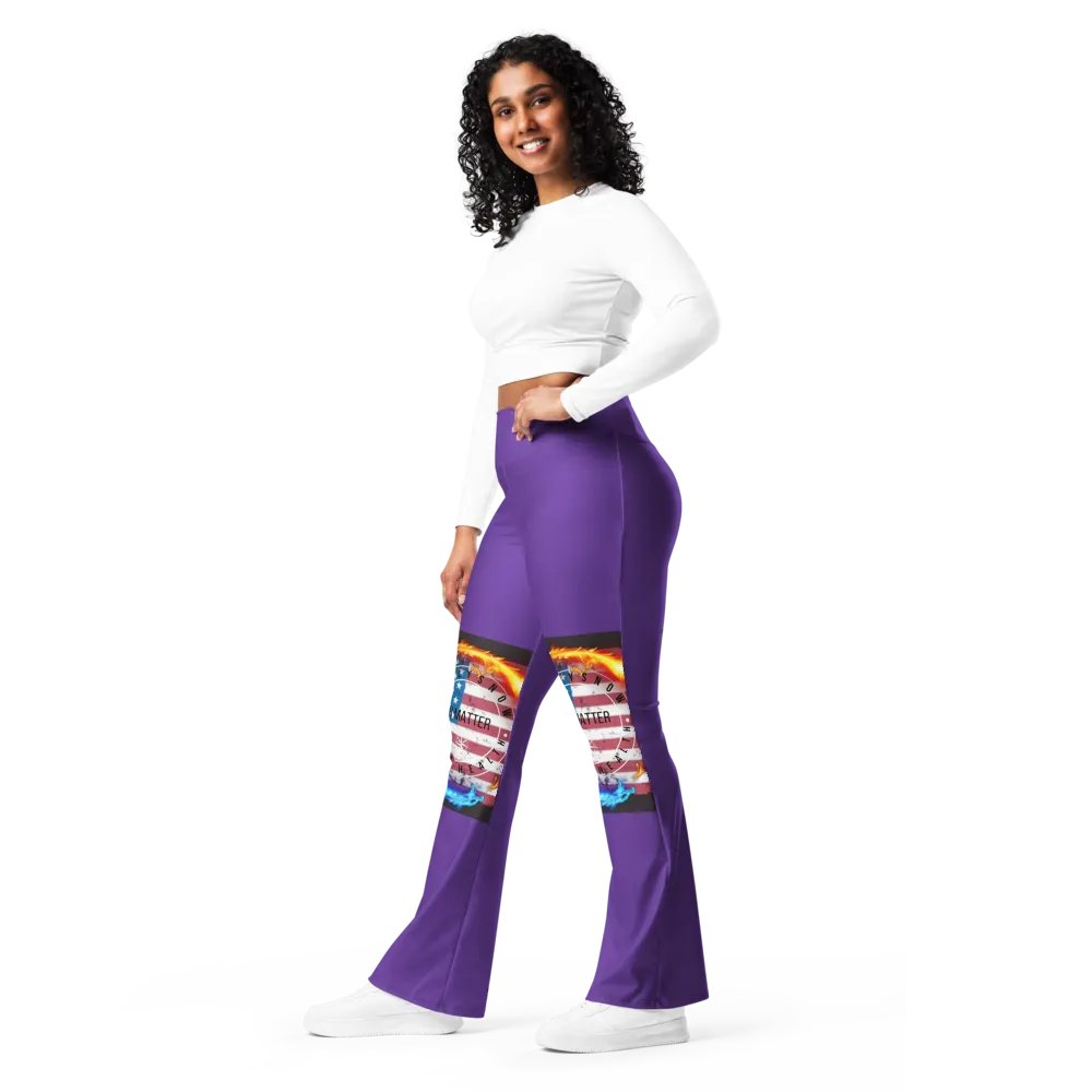 flare leggings- purple product image (9)