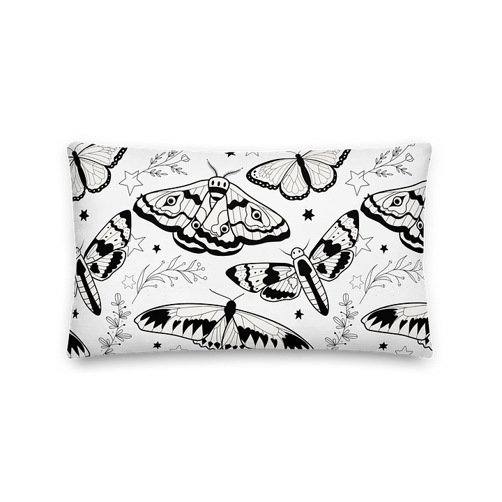 Midnight Butterfly & Moth Pillow product image (2)