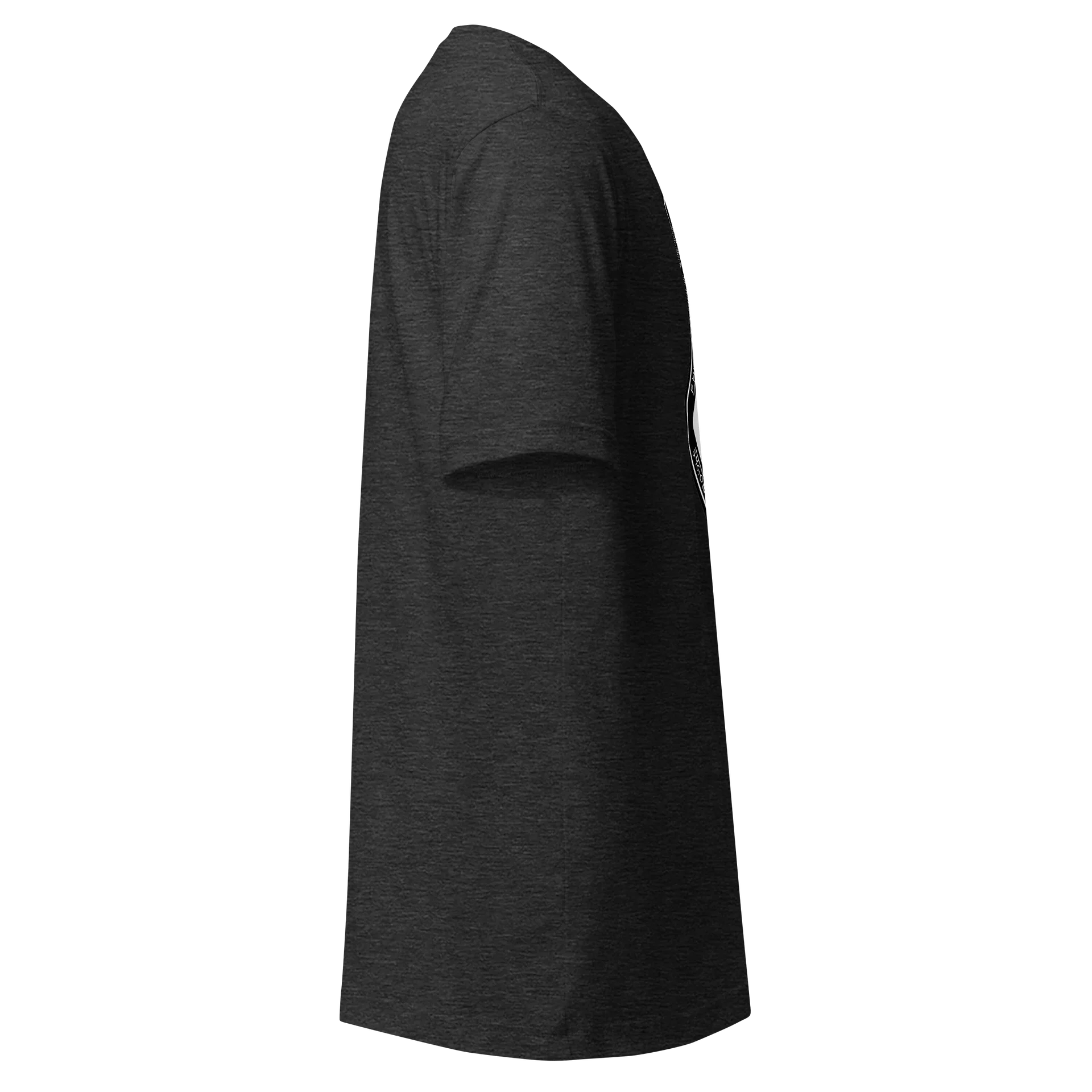 3 Eyed Alien – Emblem – on Heather Gray Bella+Canvas Unisex Supersoft T-Shirt product image (6)