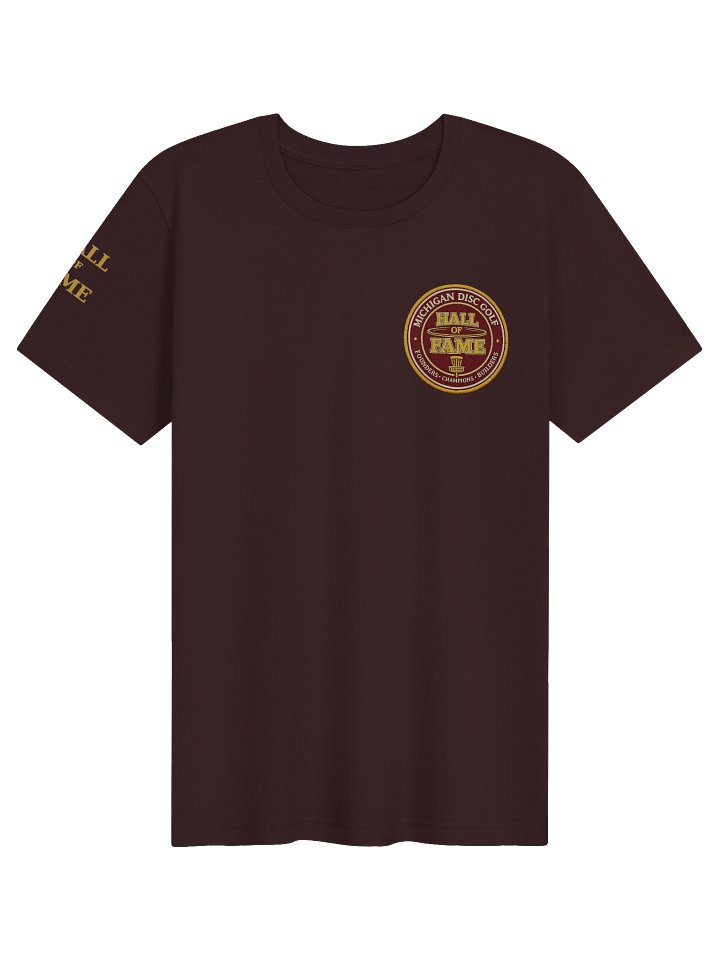 2026 First Edition Michigan Disc Golf Hall of Fame Tee product image (1)