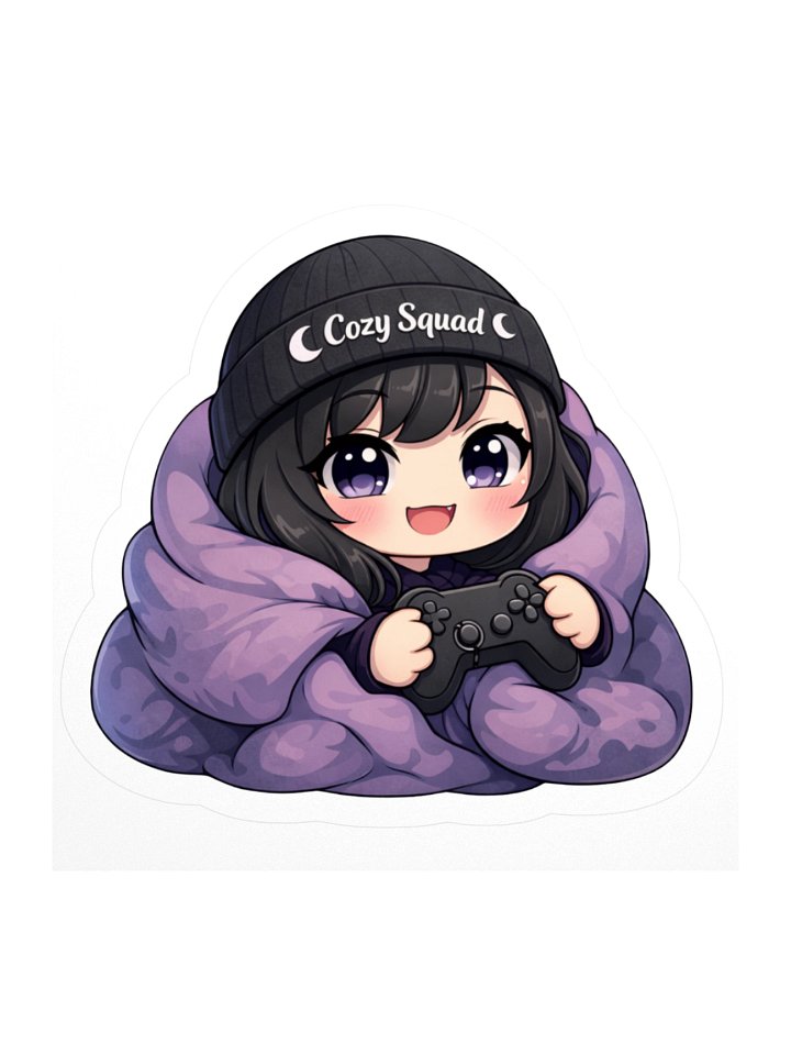 Cozy Squad Kitty Emote Stickers product image (1)
