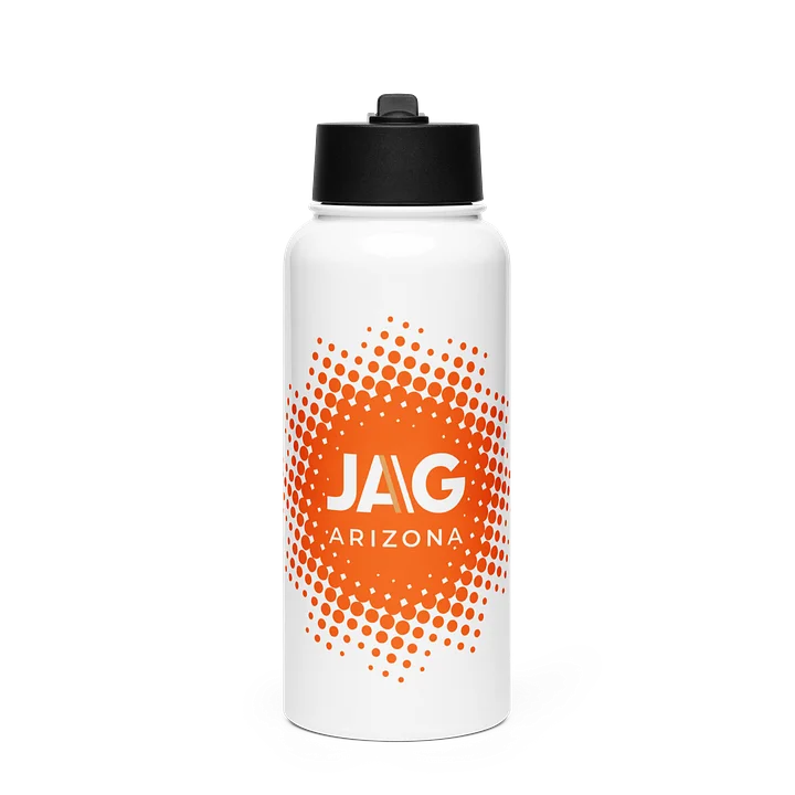 Stainless Steel Water Bottle with Straw Lid product image (1)