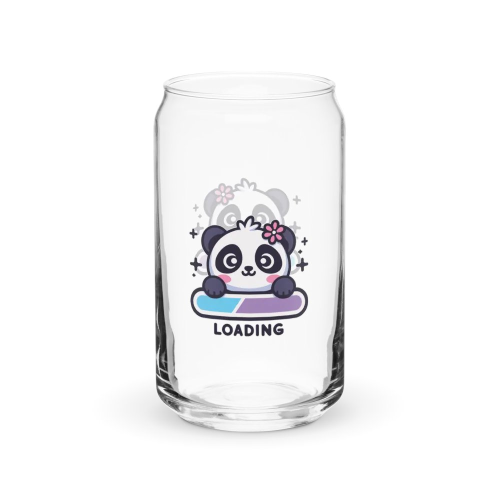Panda Loading Can Shaped Glass product image (1)