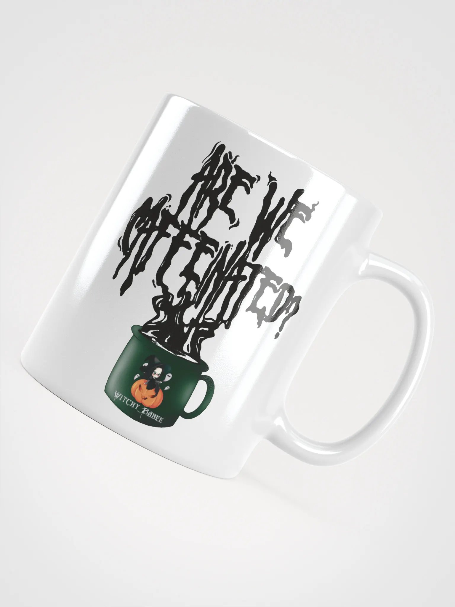 Are We Caffeinated - White product image (12)