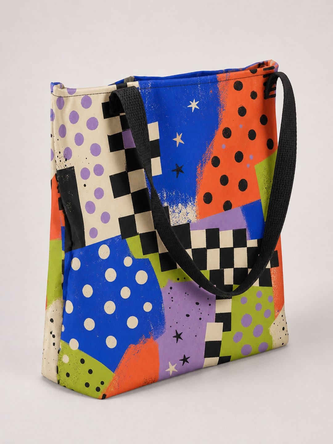 WAYLARO Offbeat Check Tote product image (2)