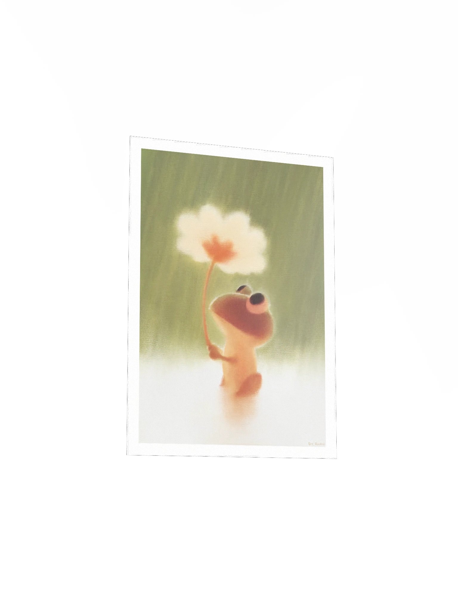 flower frog ☂︎ print product image (7)