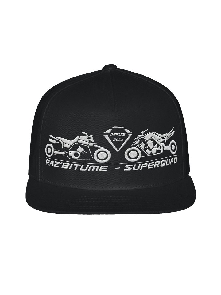 Raz'Bitume - Superquad blanc - Snapback product image (1)
