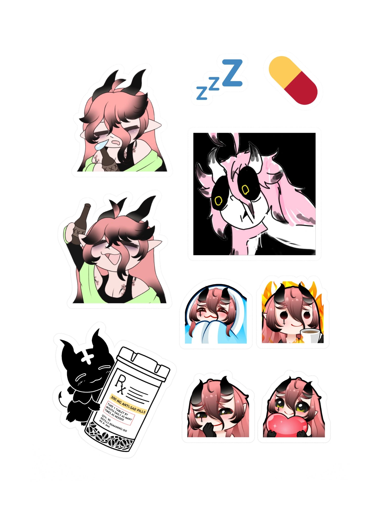 Pickle Sticker Sheet product image (3)
