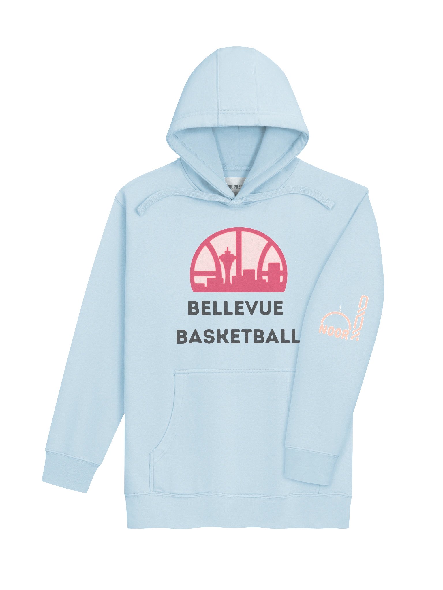 Noor Varsity Basketball Unisex Hoodie product image (4)