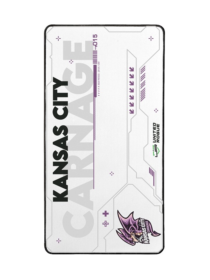 Kansas City Carnage White Desk Mat product image (2)