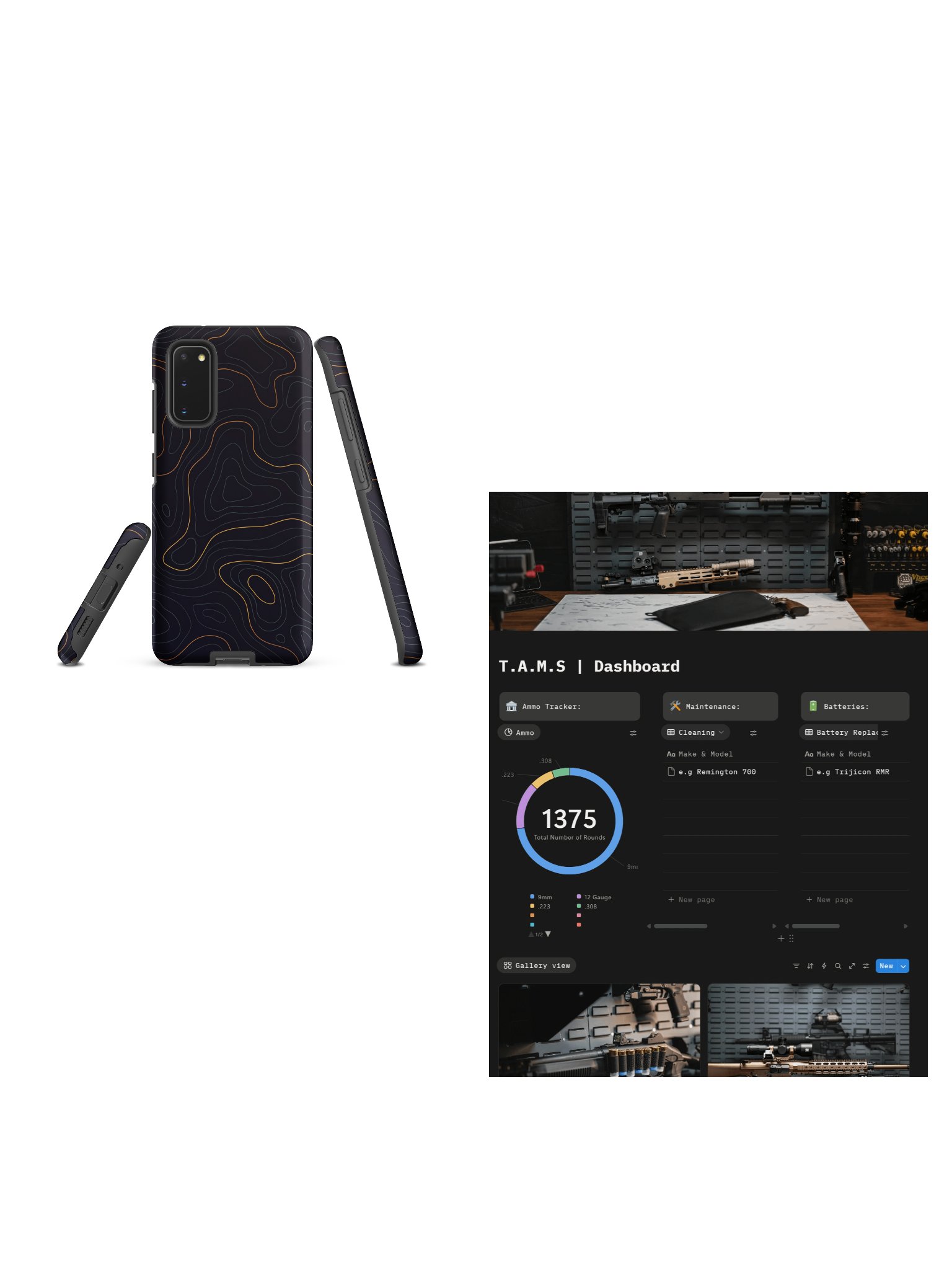 T.A.M.S & Samsung Phone Case Bundle product image (1)