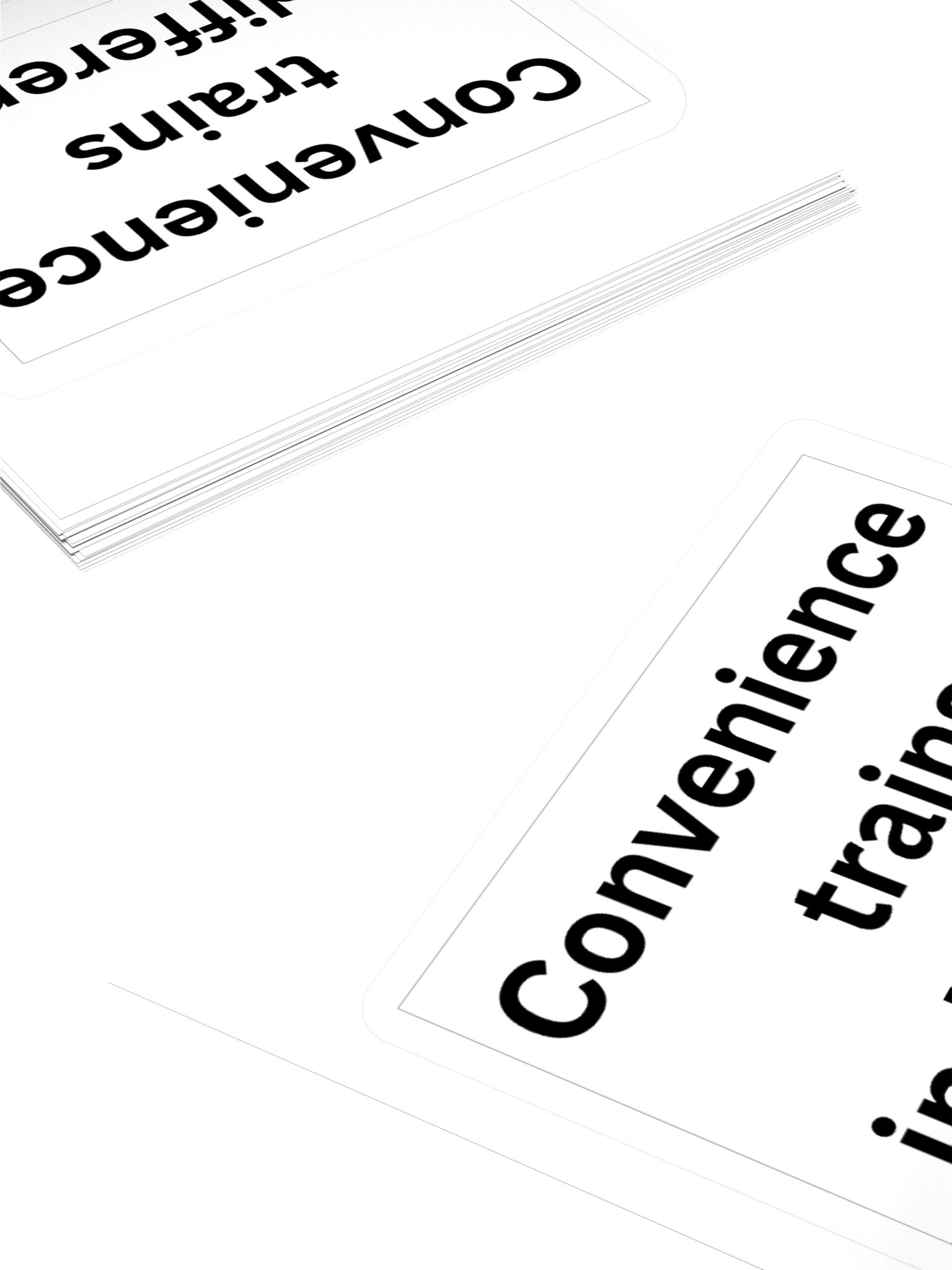 Convenience Trains Indifference product image (4)