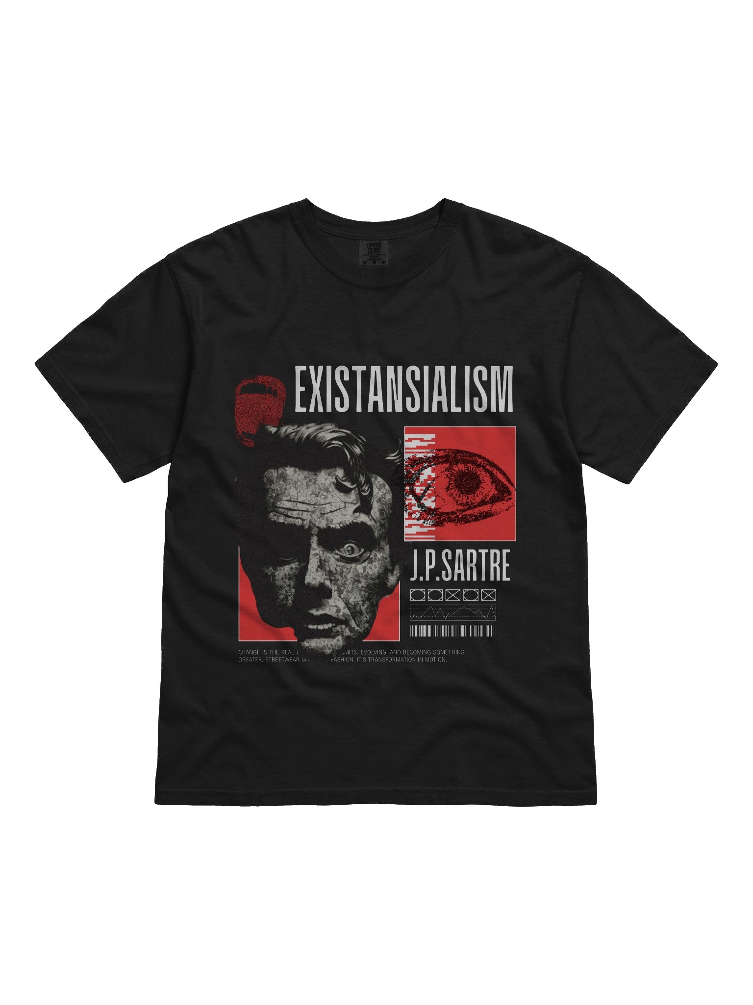 Existansialism Graphic Tee product image (1)
