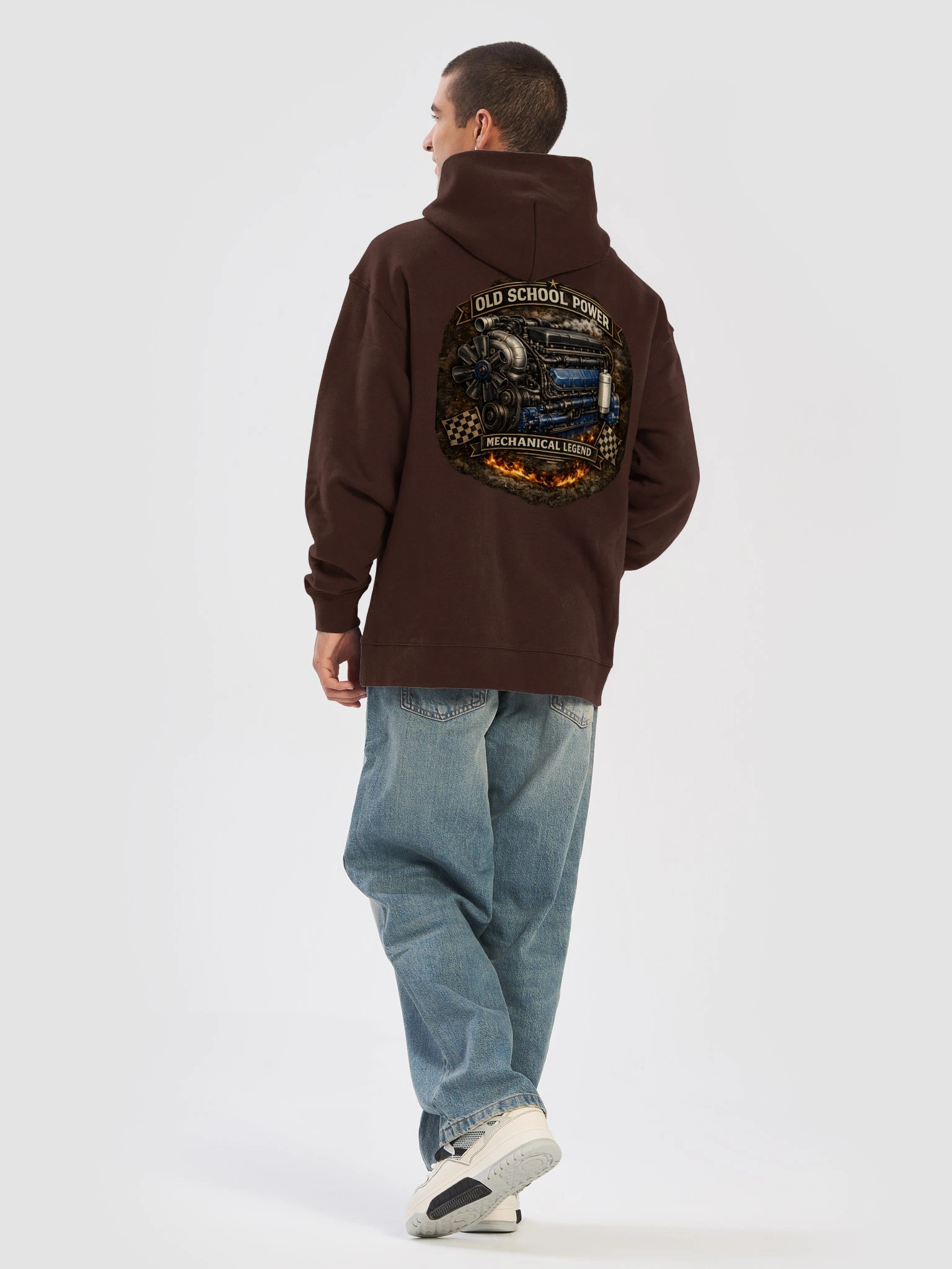 Old School Power Mechanical Legend Hoodie product image (10)
