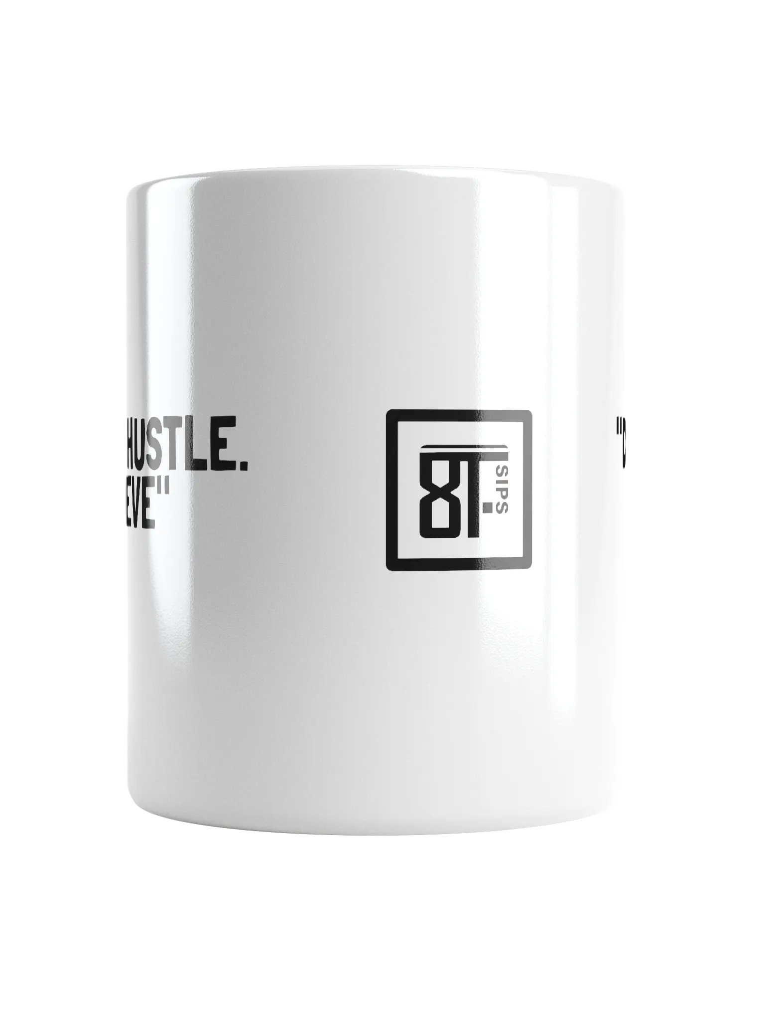8T Sips Positive Vibes White Glossy Mug product image (5)